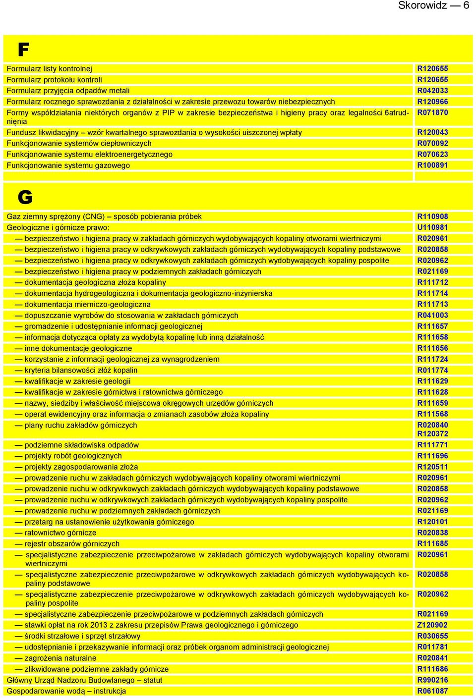 Funkcjonowanie systemów ciepłowniczych Funkcjonowanie systemu elektroenergetycznego Funkcjonowanie systemu gazowego R120655 R120655 R042033 R120966 R071870 R120043 R070092 R070623 R100891 G Gaz