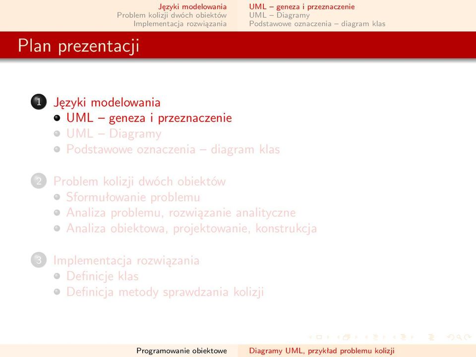 modelowania UML geneza i przeznaczenie UML Diagramy Podstawowe