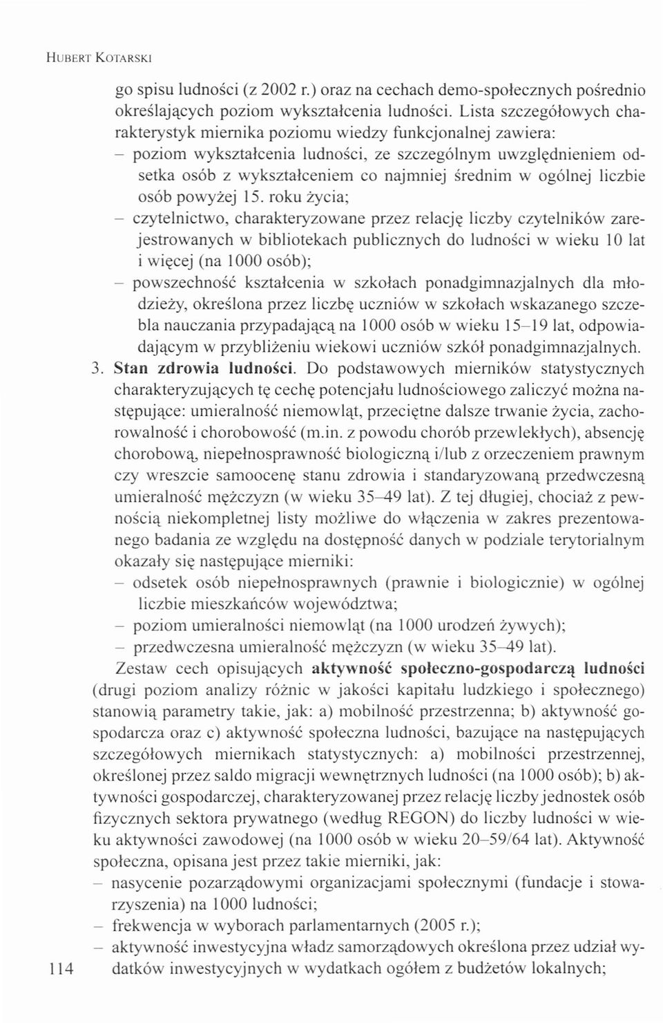 ogólnej liczbie osób powyżej 15.