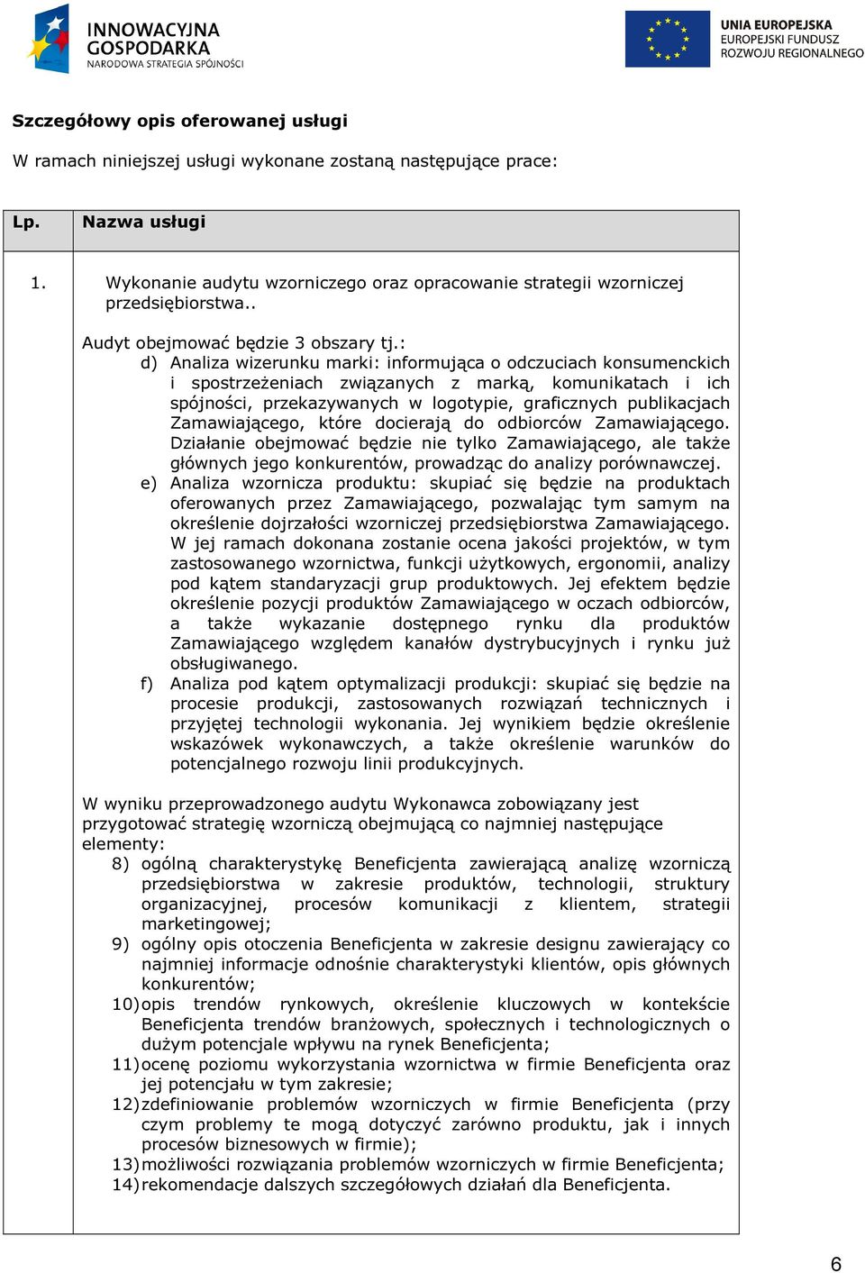 : d) Analiza wizerunku marki: informująca o odczuciach konsumenckich i spostrzeżeniach związanych z marką, komunikatach i ich spójności, przekazywanych w logotypie, graficznych publikacjach