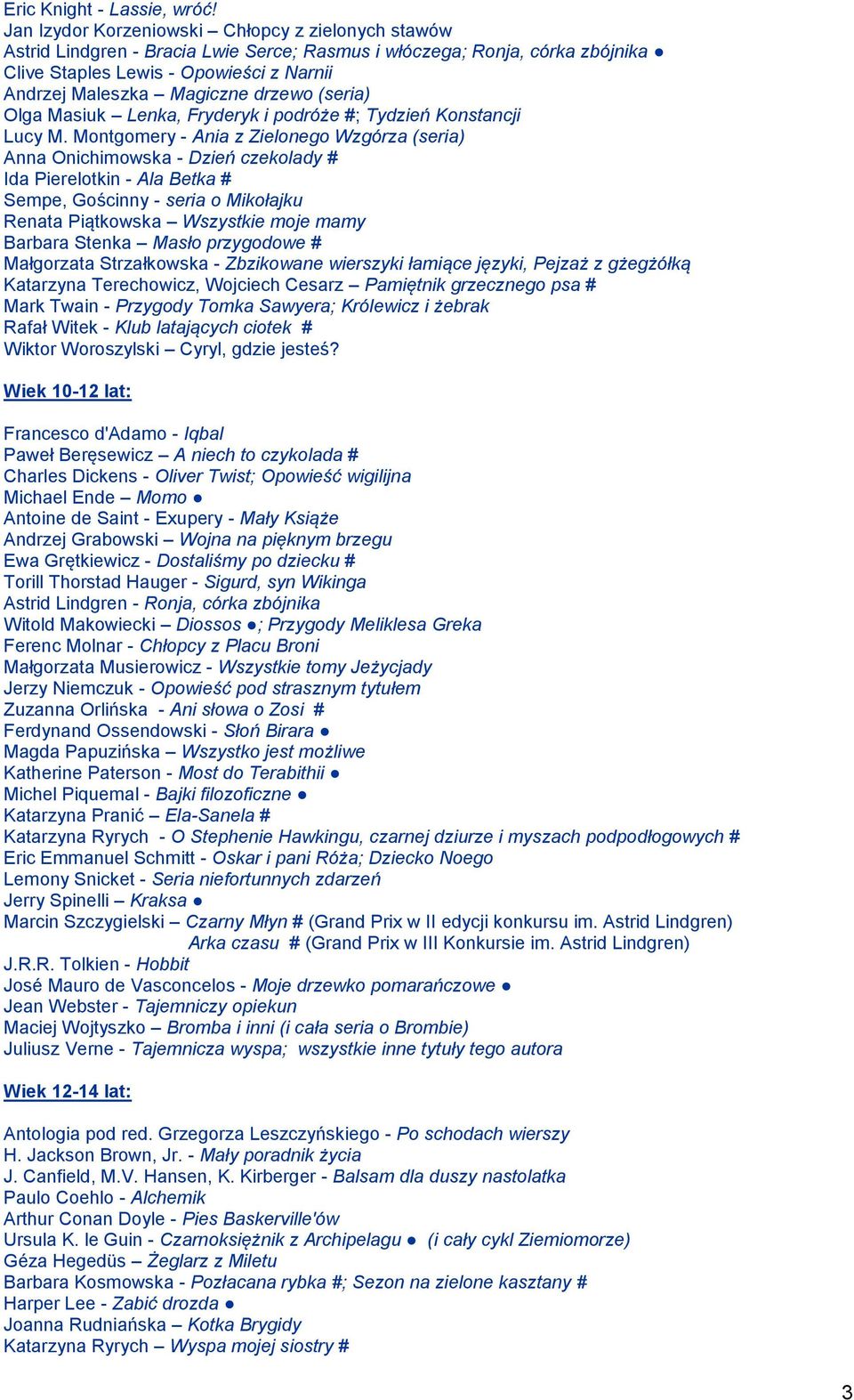 drzewo (seria) Olga Masiuk Lenka, Fryderyk i podróże #; Tydzień Konstancji Lucy M.