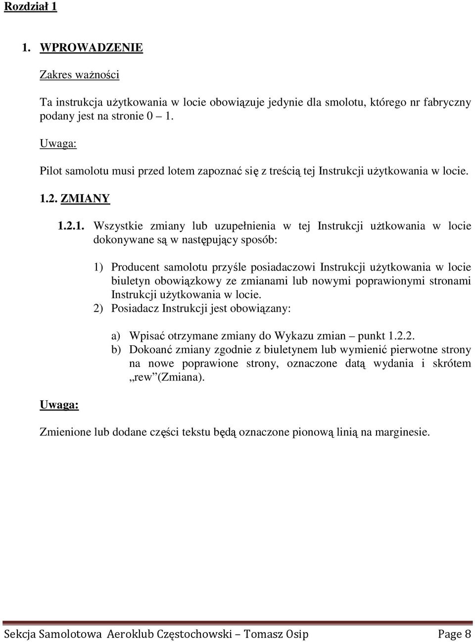2. ZMIANY 1.