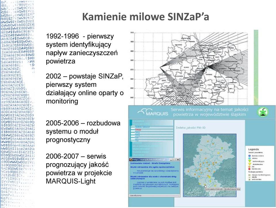 online oparty o monitoring 2005-2006 rozbudowa systemu o moduł