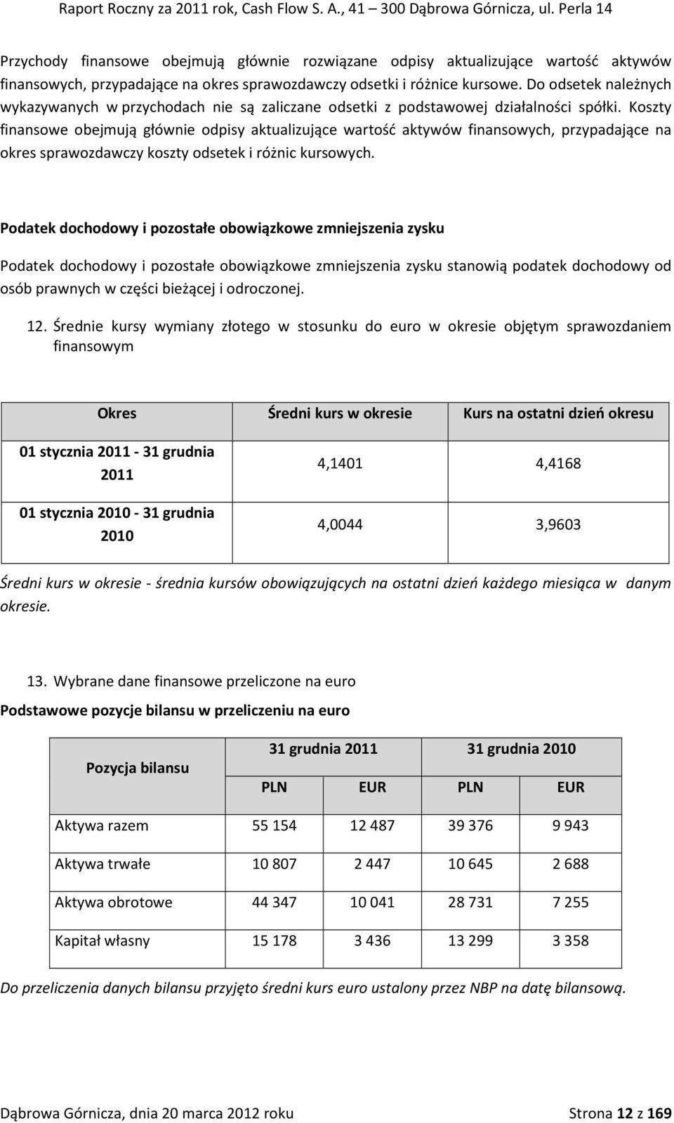 Do odsetek należnych wykazywanych w przychodach nie są zaliczane odsetki z podstawowej działalności spółki.