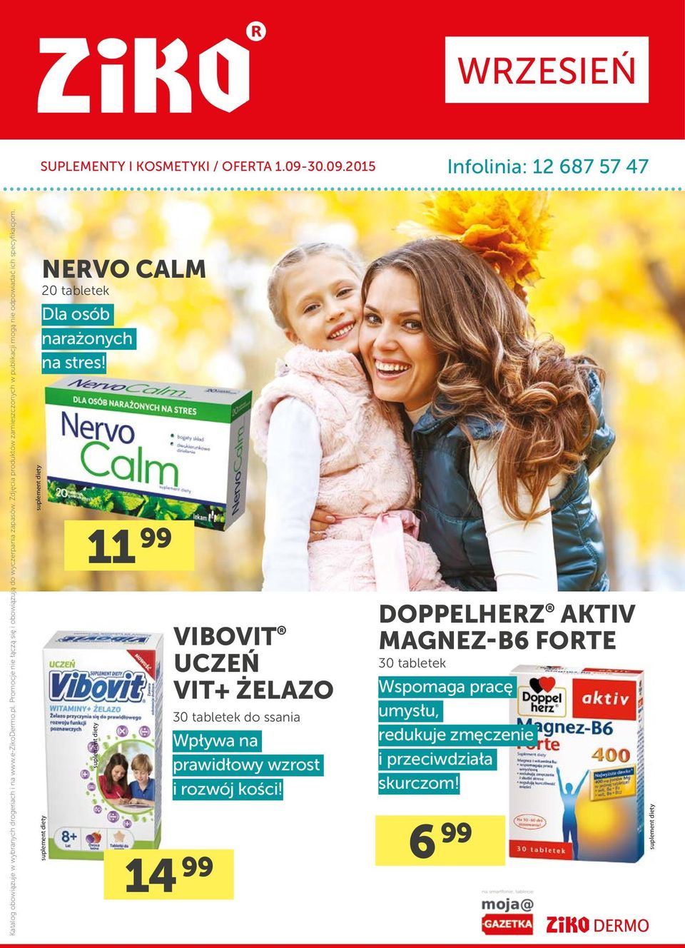 Zdjęcia produktów zamieszczonych w publikacji mogą nie odpowiadać ich specyfikacjom. NERVO CALM 20 tabletek Dla osób narażonych na stres!