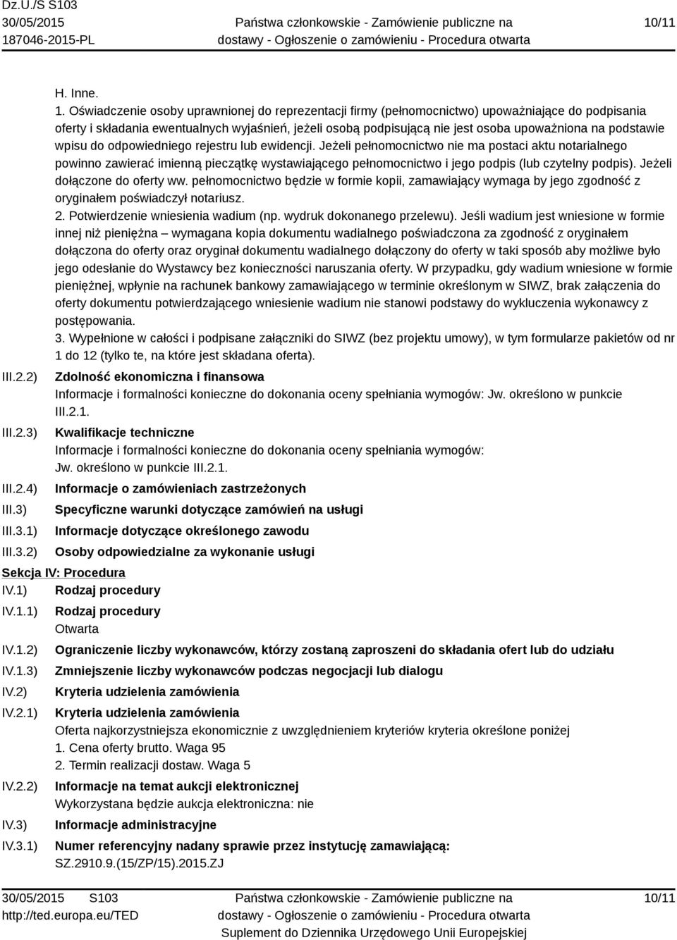 podstawie wpisu do odpowiedniego rejestru lub ewidencji.