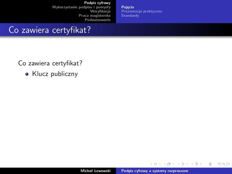 praktyczna Standardy 