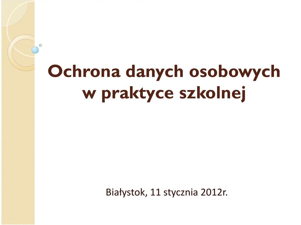 praktyce szkolnej