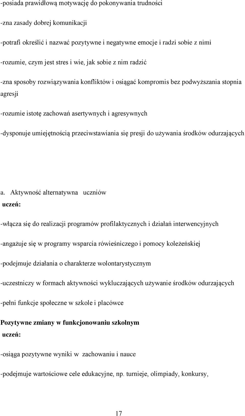 śrdków durzających a.