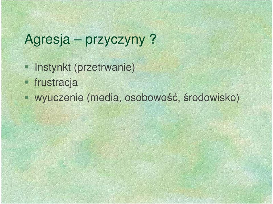 frustracja wyuczenie