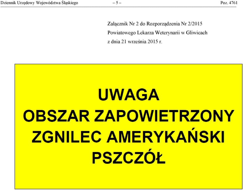 4761 Załącznik Nr 2 do