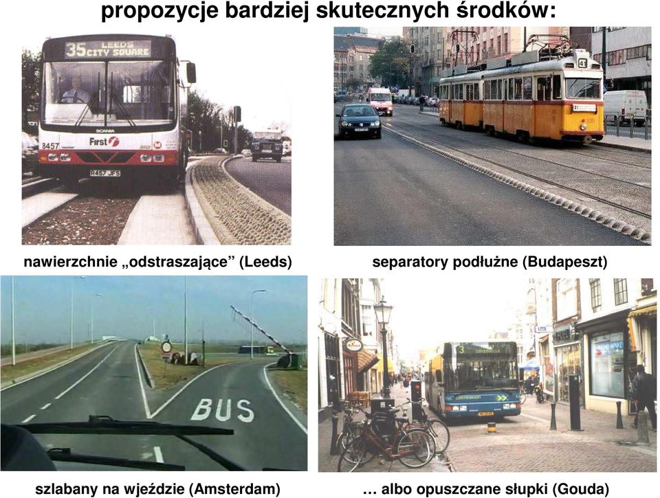 separatory podłużne (Budapeszt) szlabany