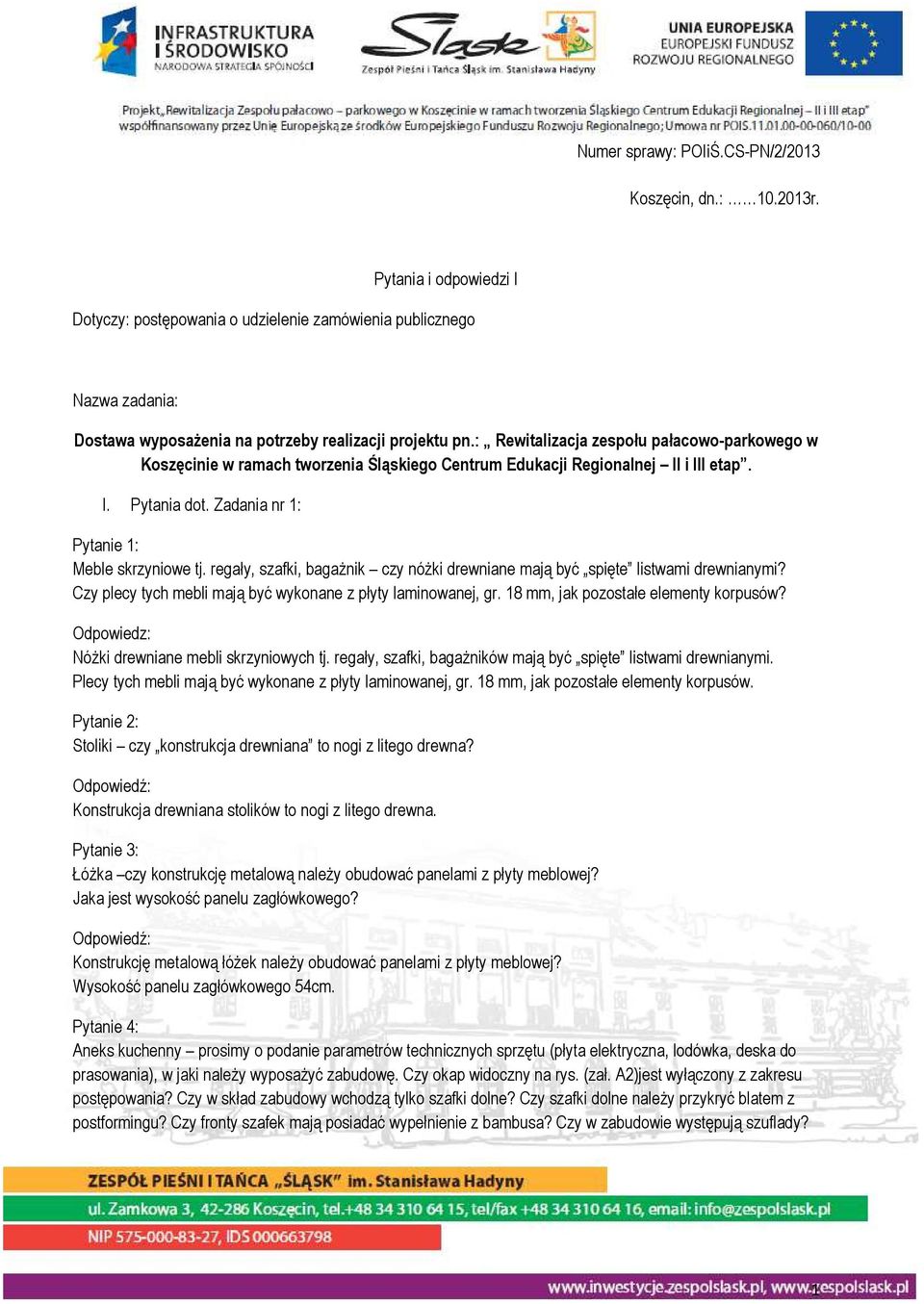 regały, szafki, bagażnik czy nóżki drewniane mają być spięte listwami drewnianymi? Czy plecy tych mebli mają być wykonane z płyty laminowanej, gr. 18 mm, jak pozostałe elementy korpusów?