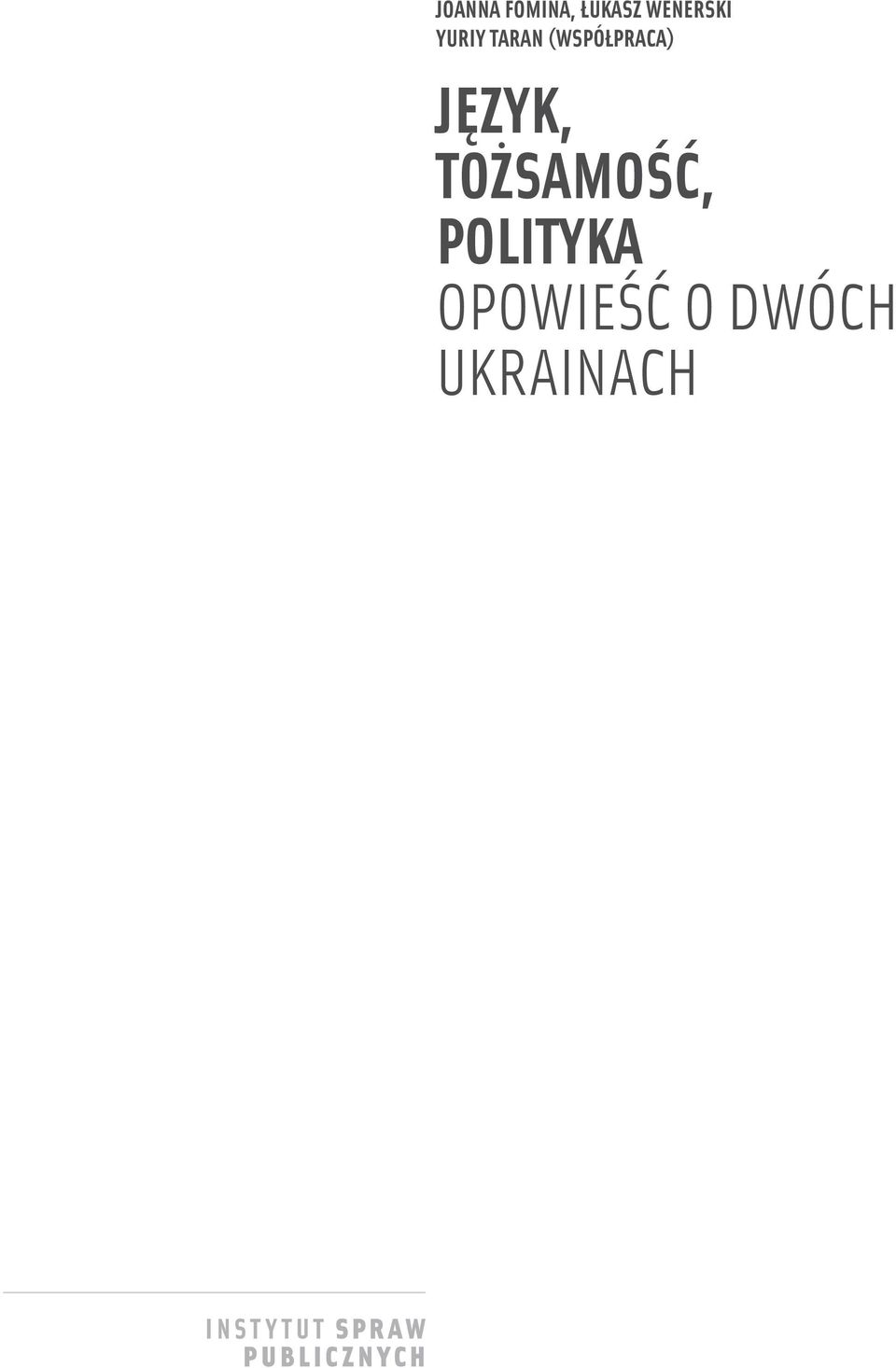 (WSPÓŁPRACA) JĘZYK,