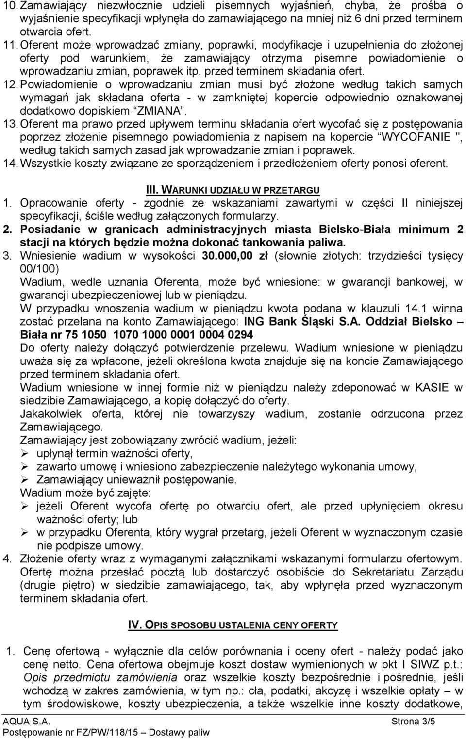 przed terminem składania ofert. 12.