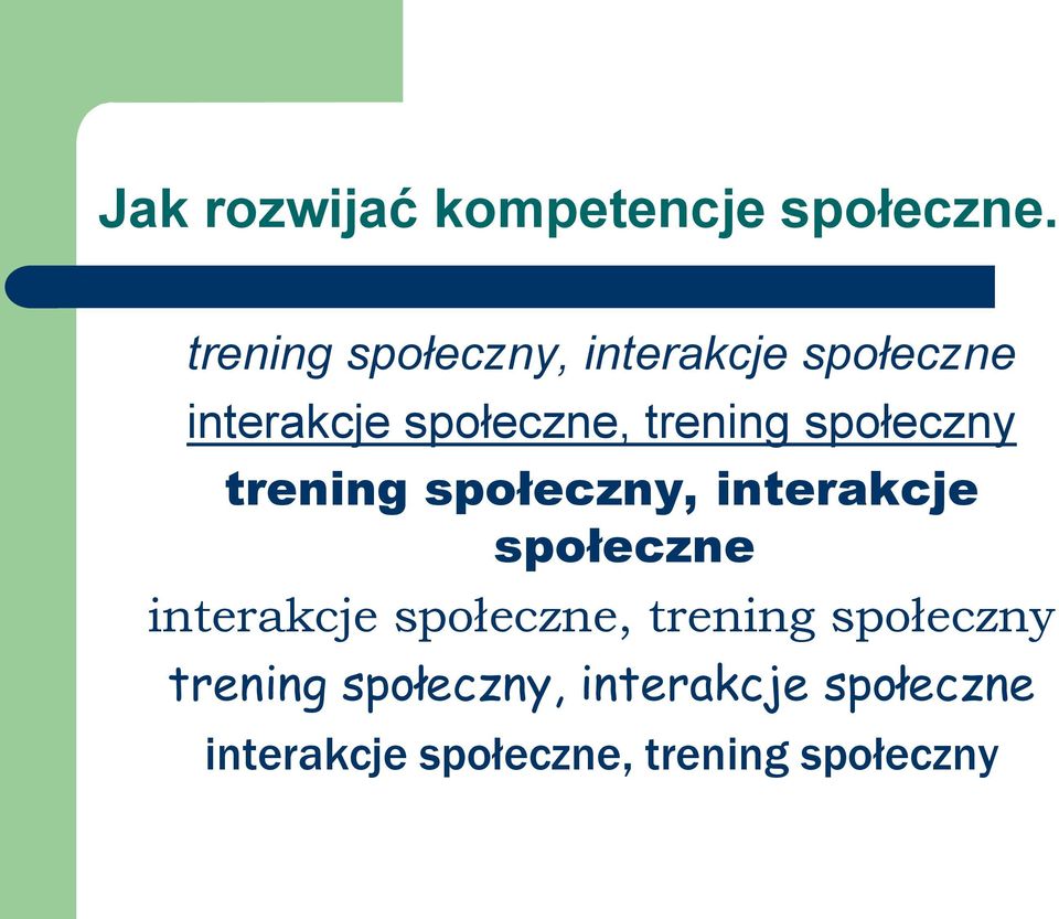 trening społeczny  trening społeczny  trening społeczny