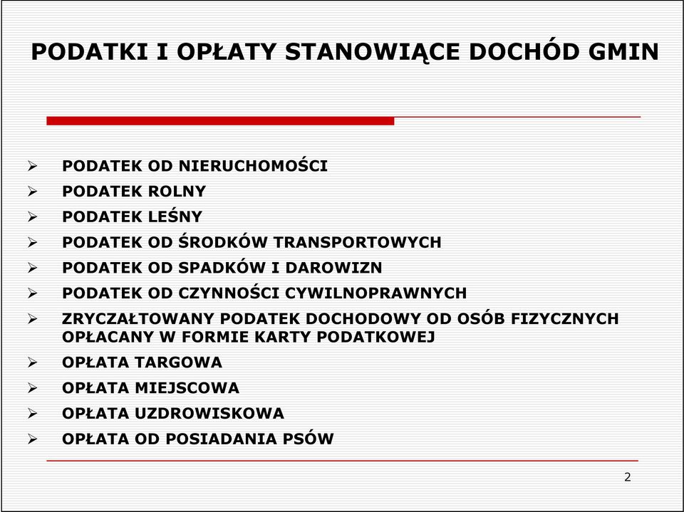 CZYNNOŚCI CYWILNOPRAWNYCH ZRYCZAŁTOWANY PODATEK DOCHODOWY OD OSÓB FIZYCZNYCH OPŁACANY W