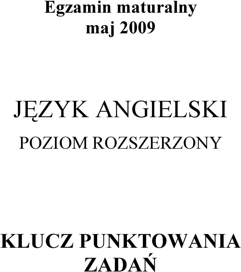 POZIOM ROZSZERZONY