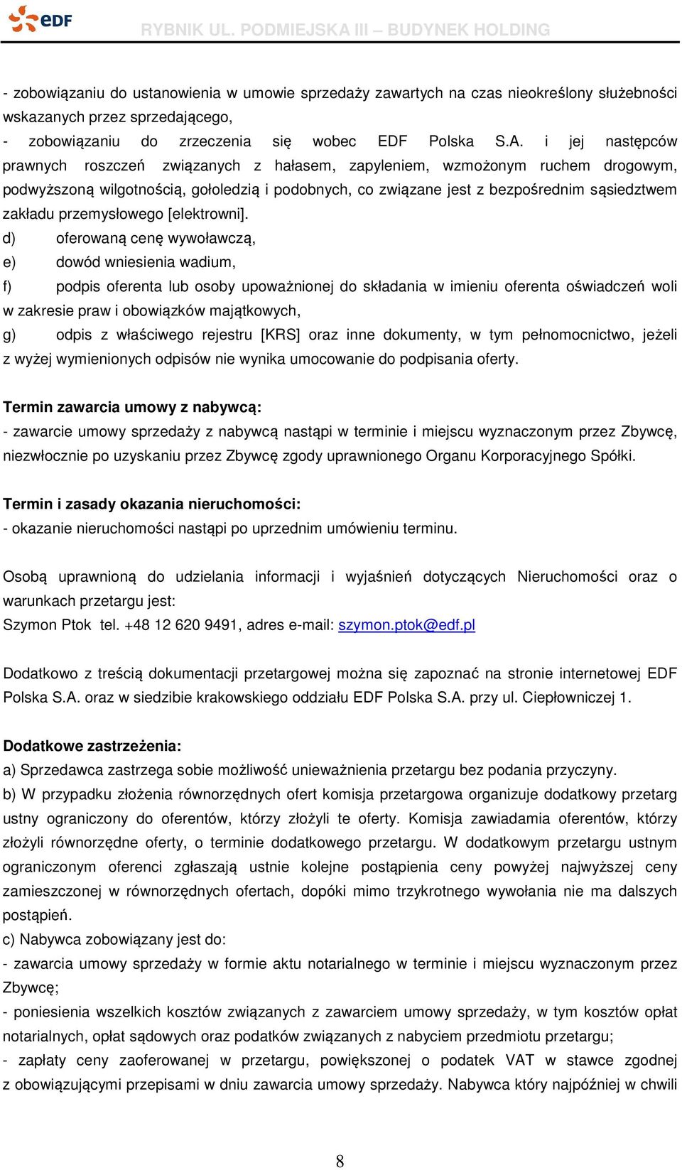 przemysłowego [elektrowni].