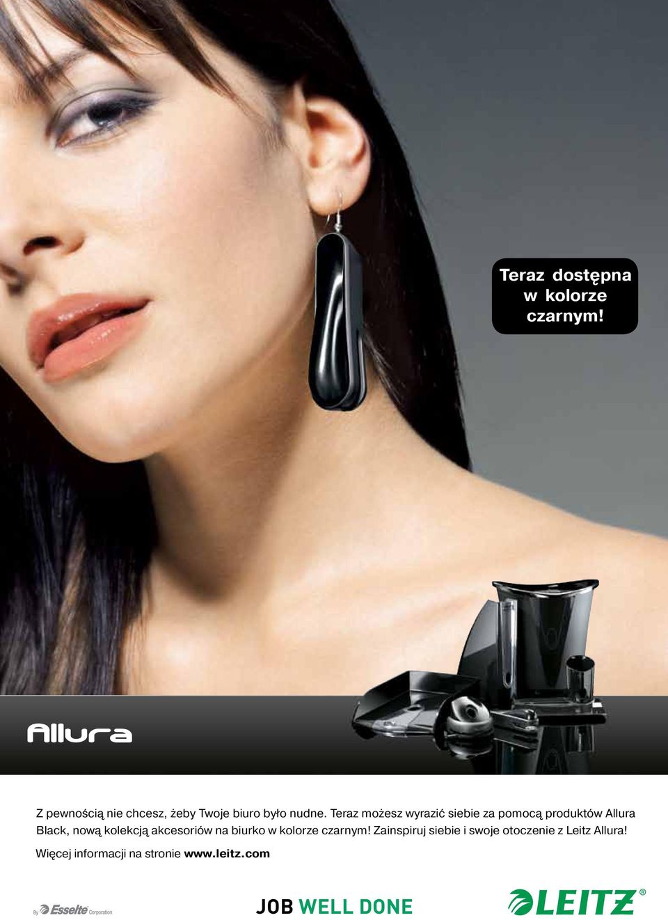 Teraz możesz wyrazić siebie za pomocą produktów Allura Black, nową kolekcją