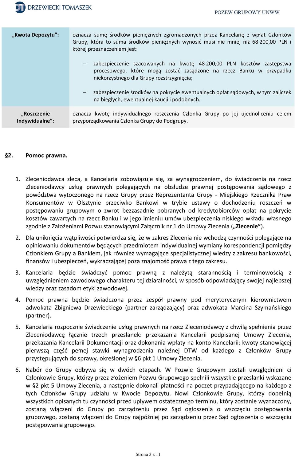 zabezpieczenie środków na pokrycie ewentualnych opłat sądowych, w tym zaliczek na biegłych, ewentualnej kaucji i podobnych.