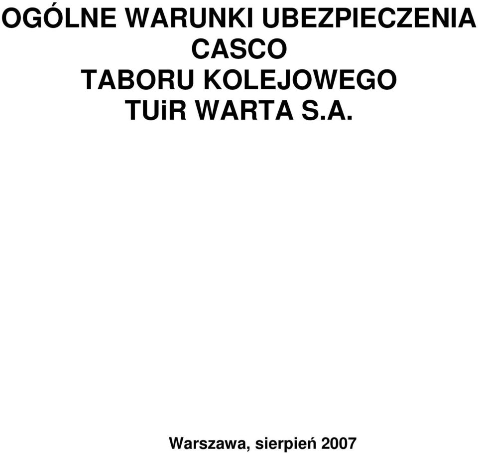 TABORU KOLEJOWEGO TUiR
