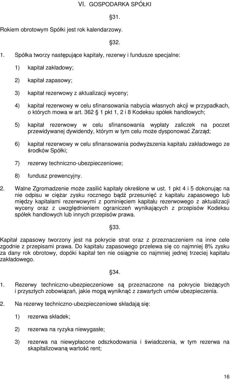 nabycia własnych akcji w przypadkach, o których mowa w art.
