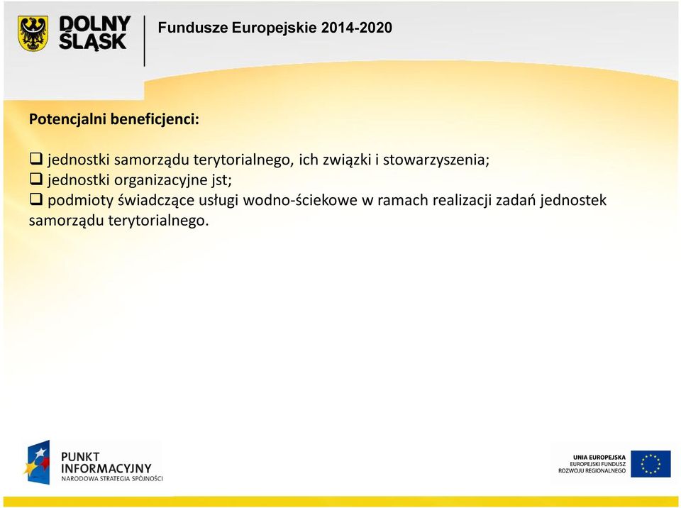 podmioty świadczące usługi wodno-ściekowe w