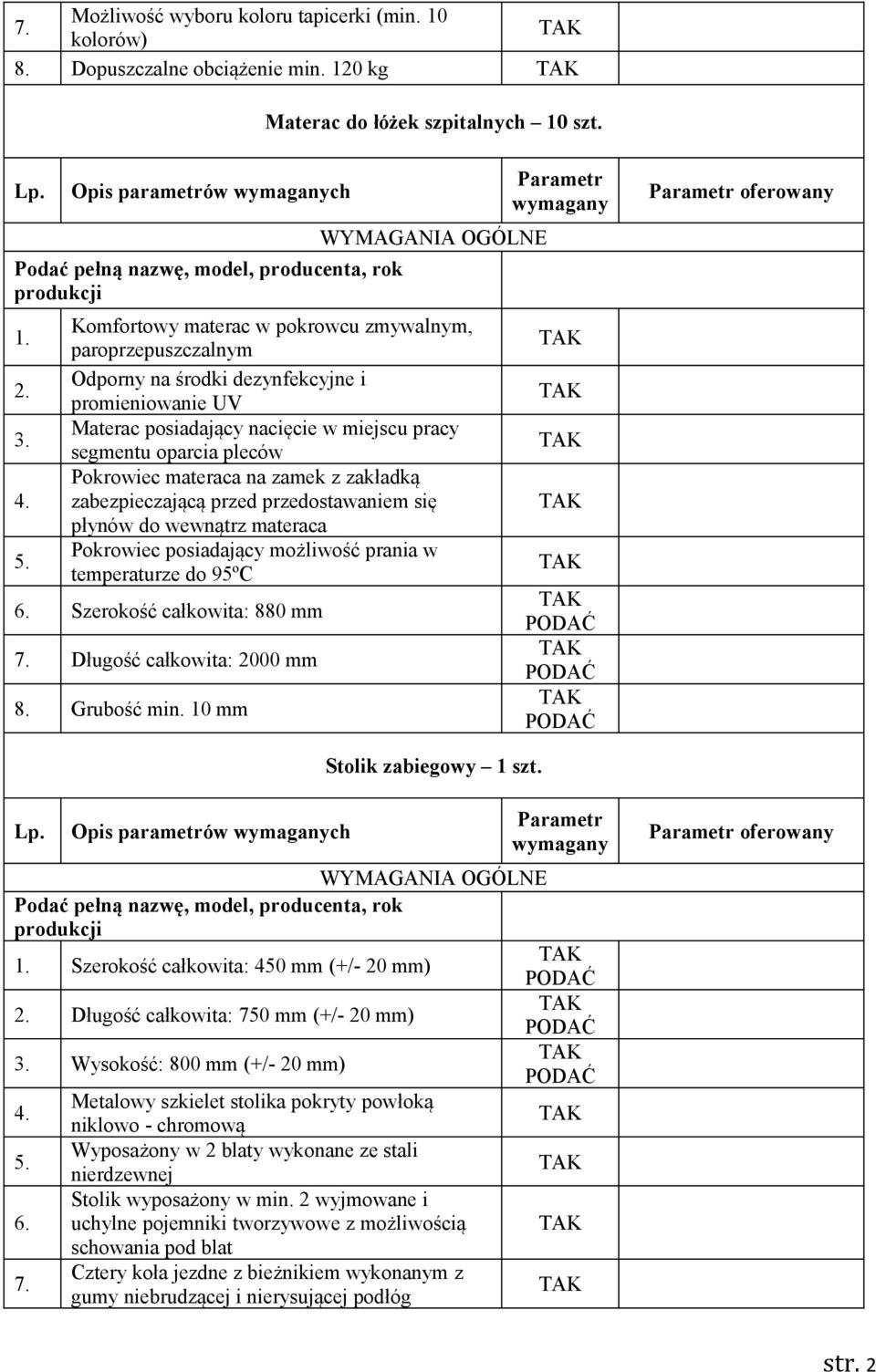 materaca na zamek z zakładką zabezpieczającą przed przedostawaniem się płynów do wewnątrz materaca Pokrowiec posiadający możliwość prania w temperaturze do 95ºC Szerokość całkowita: 880 mm Długość