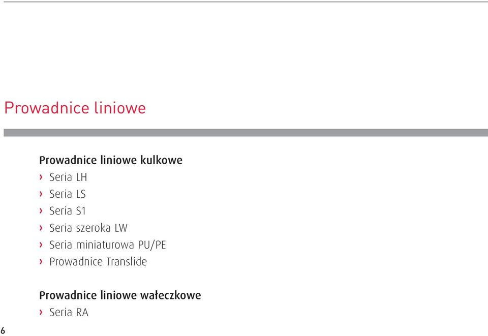 szeroka LW Seria miniaturowa PU/PE