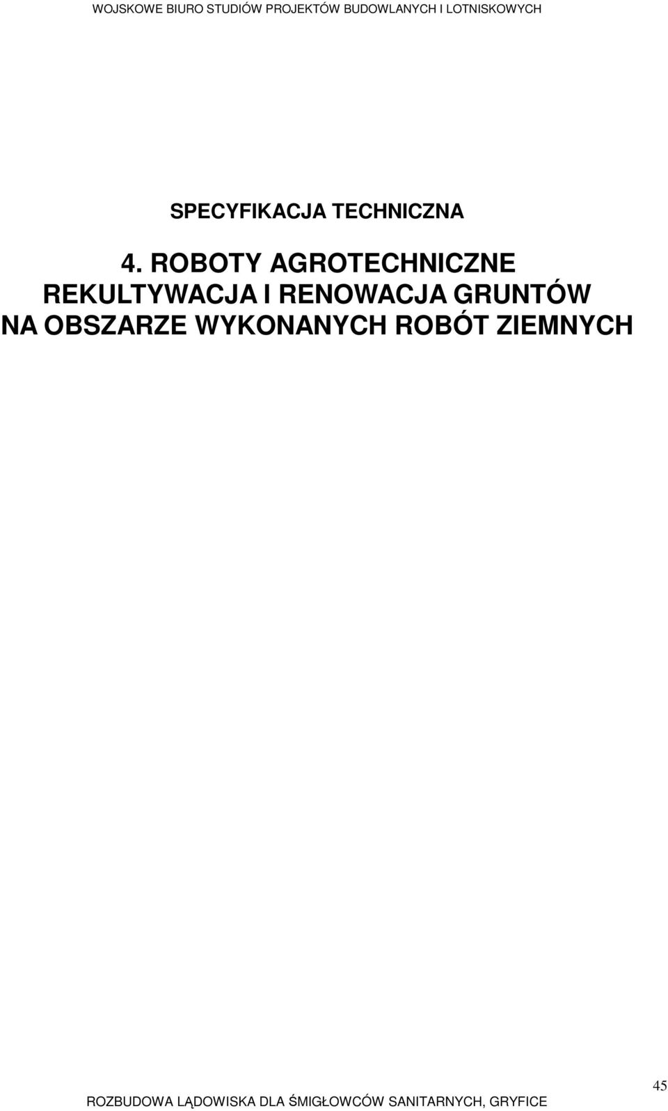 REKULTYWACJA I RENOWACJA
