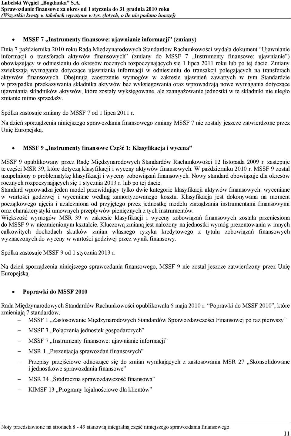 Zmiany zwiększają wymagania dotyczące ujawniania informacji w odniesieniu do transakcji polegających na transferach aktywów finansowych.