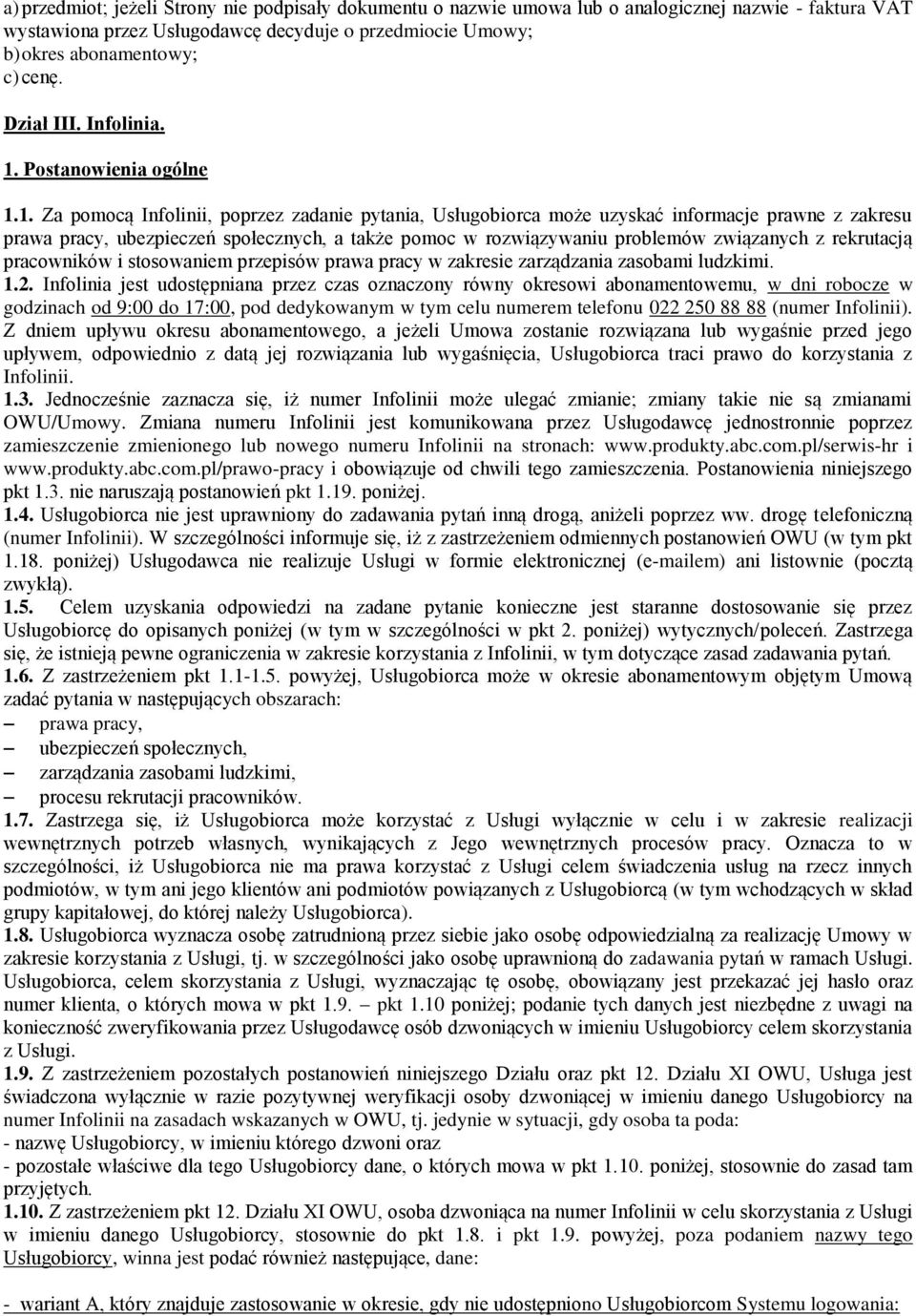 Postanowienia ogólne 1.