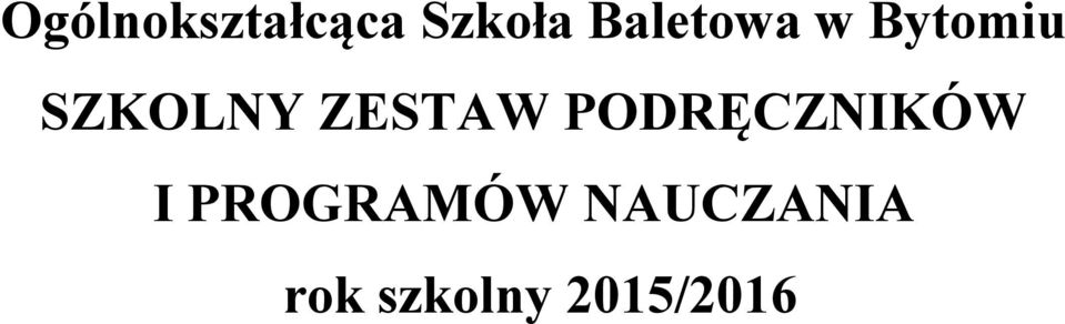 ZESTAW PODRĘCZNKÓW