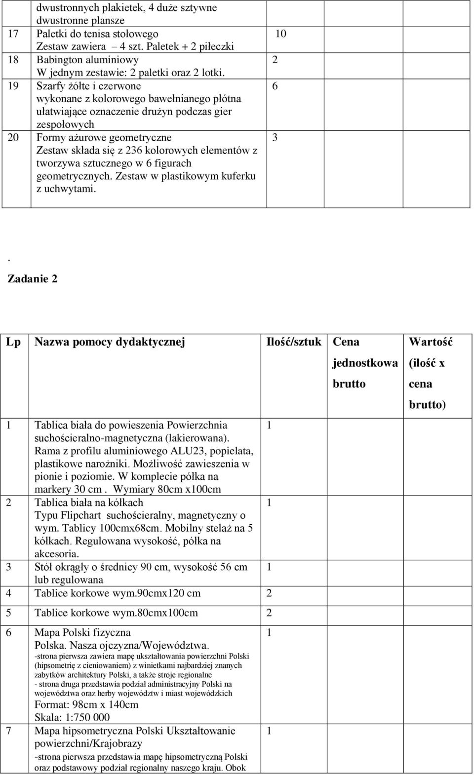 tworzywa sztucznego w 6 figurach geometrycznych. Zestaw w plastikowym kuferku z uchwytami. 0 6.