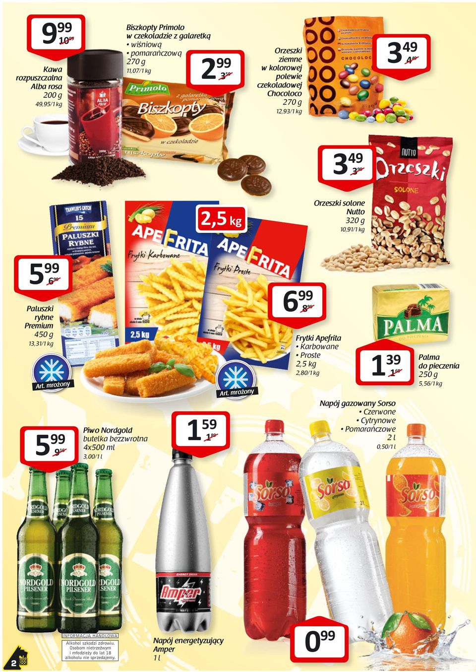 kg 3,3/ kg,80/ kg Art. mrożony 5 96 39 69 Art.