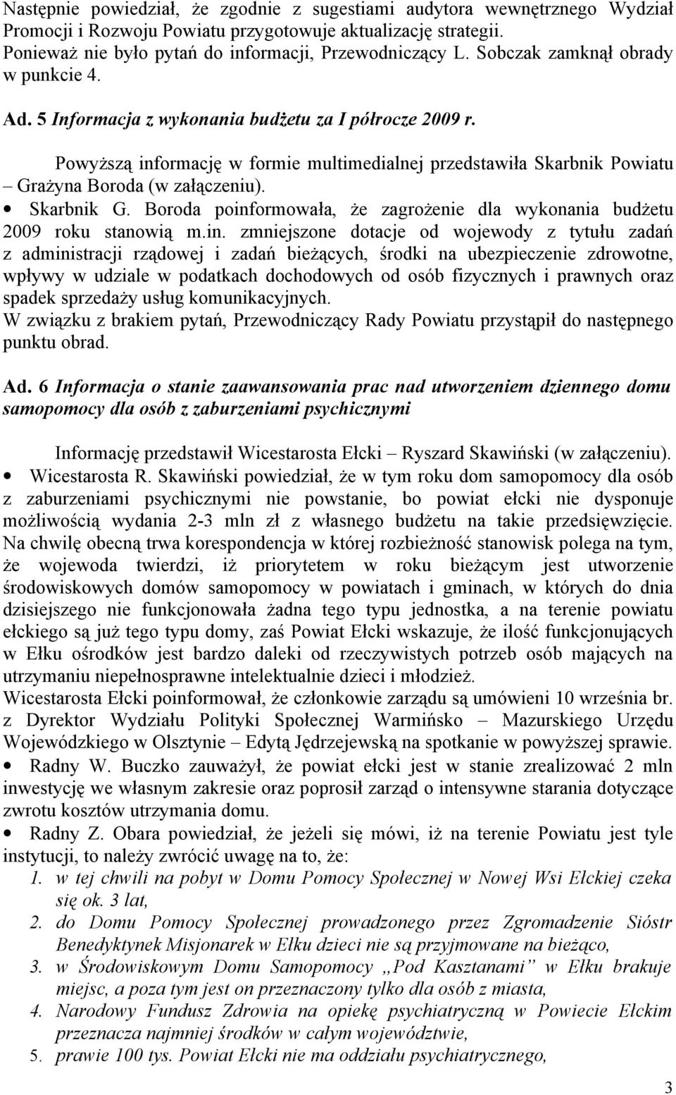 Skarbnik G. Boroda poinf