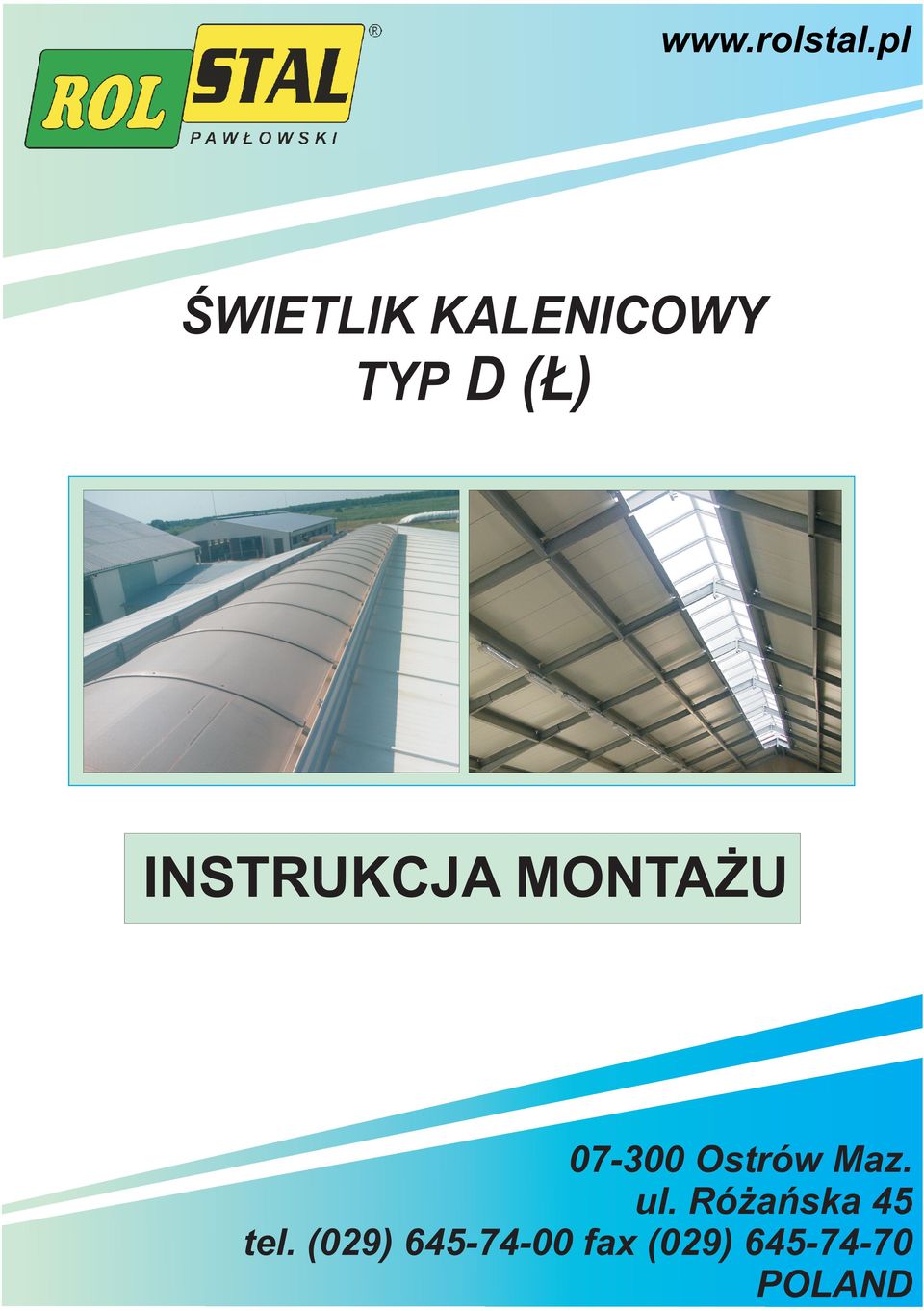 ) INSTRUKCJA MONTA U 07-300