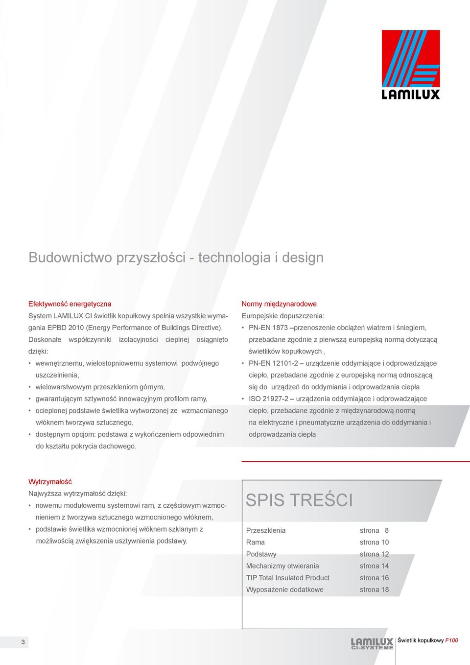 innowacyjnym profilom ramy, ocieplonej podstawie świetlika wytworzonej ze wzmacnianego włóknem tworzywa sztucznego, dostępnym opcjom: podstawa z wykończeniem odpowiednim do kształtu pokrycia