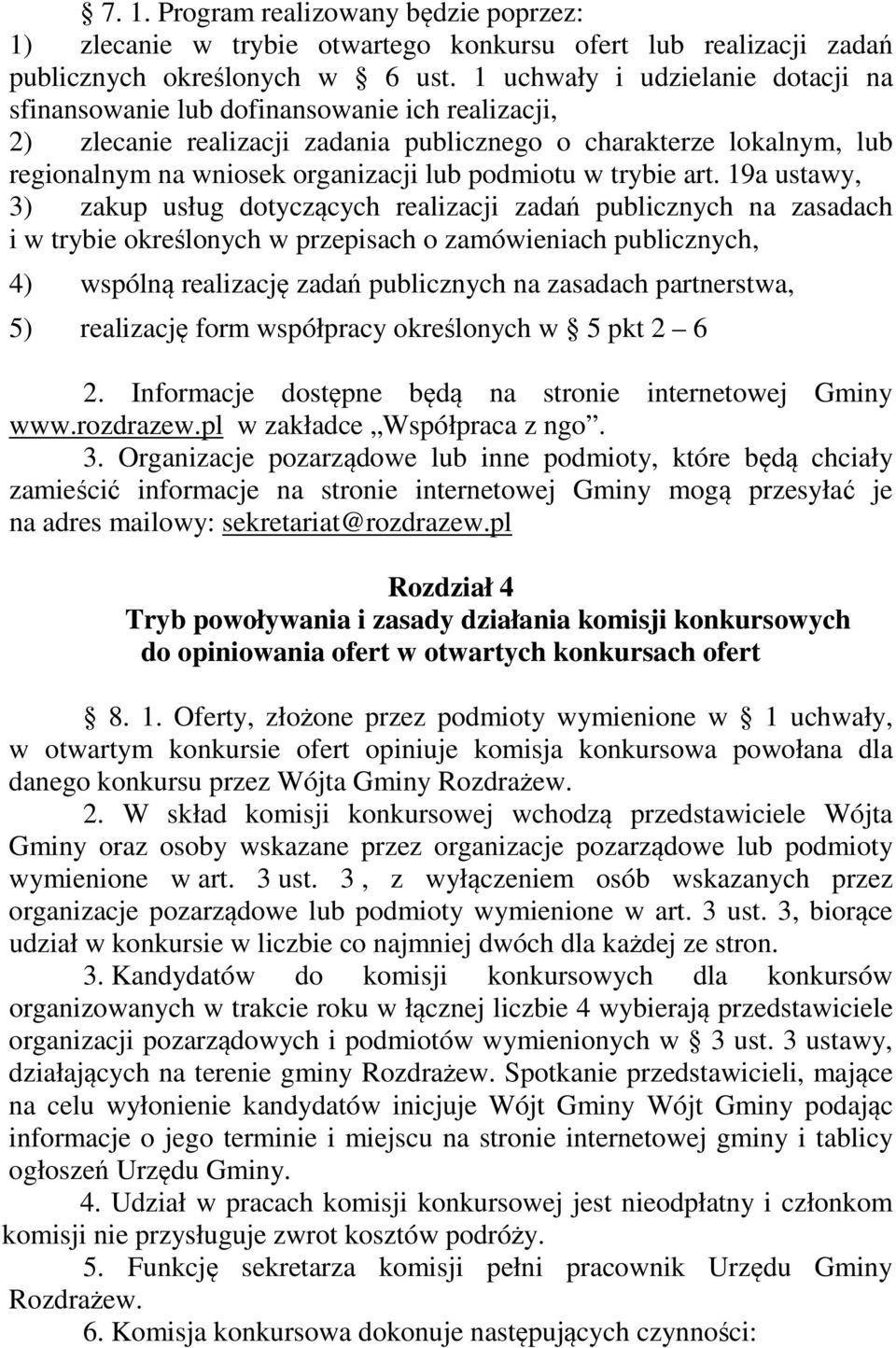 podmiotu w trybie art.