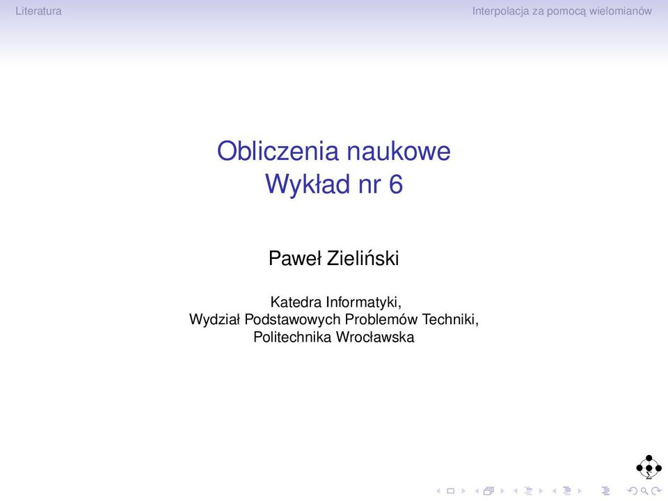 Informatyki, Wydział