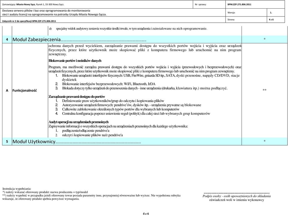 komputera firmowego lub uruchomić na nim program zewnętrzny.