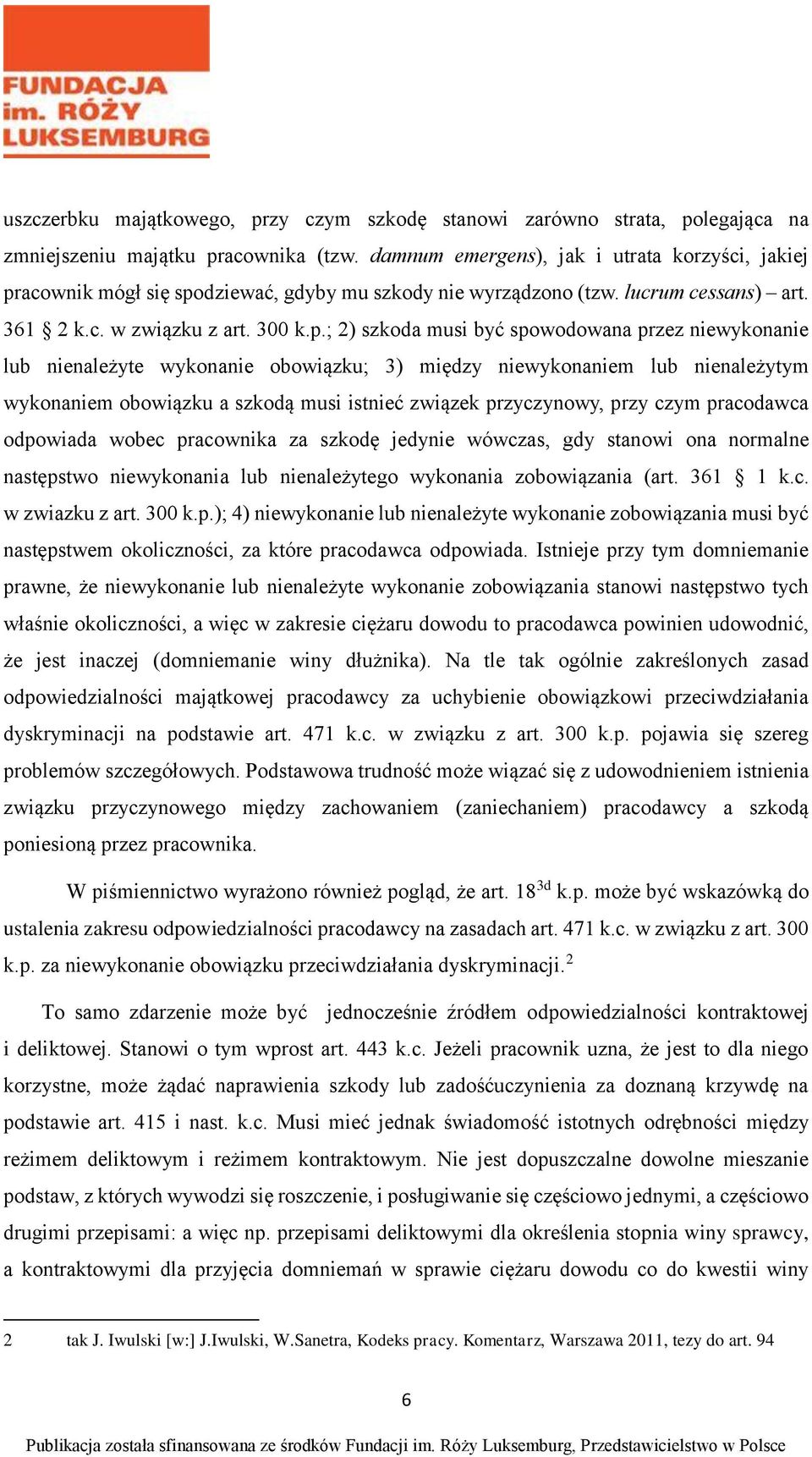 acownik mógł się spo