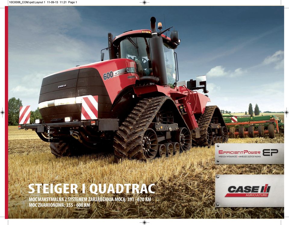 STEIGER I QUADTRAC MOC MAKSYMALNA Z