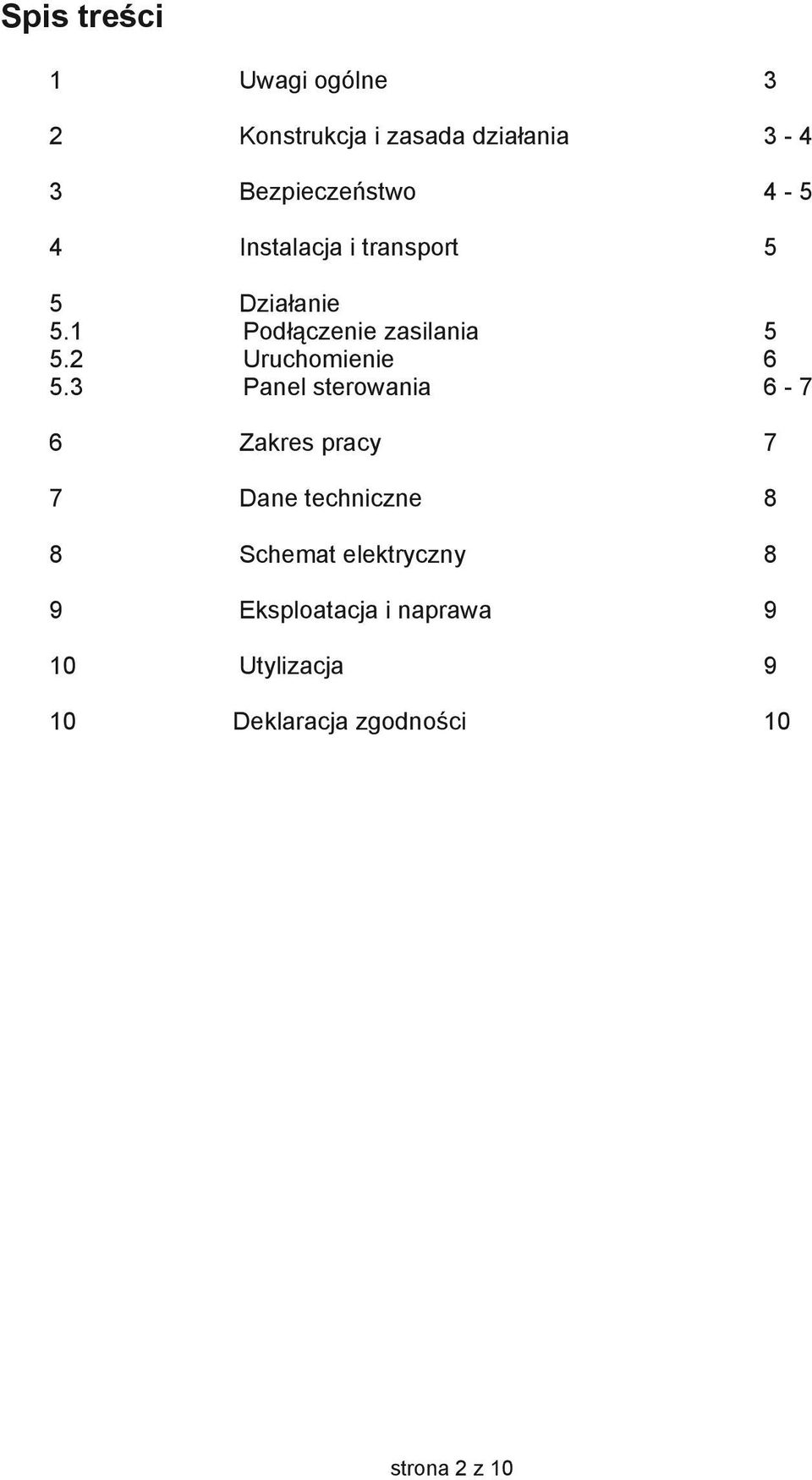 2 Uruchomienie 6 5.