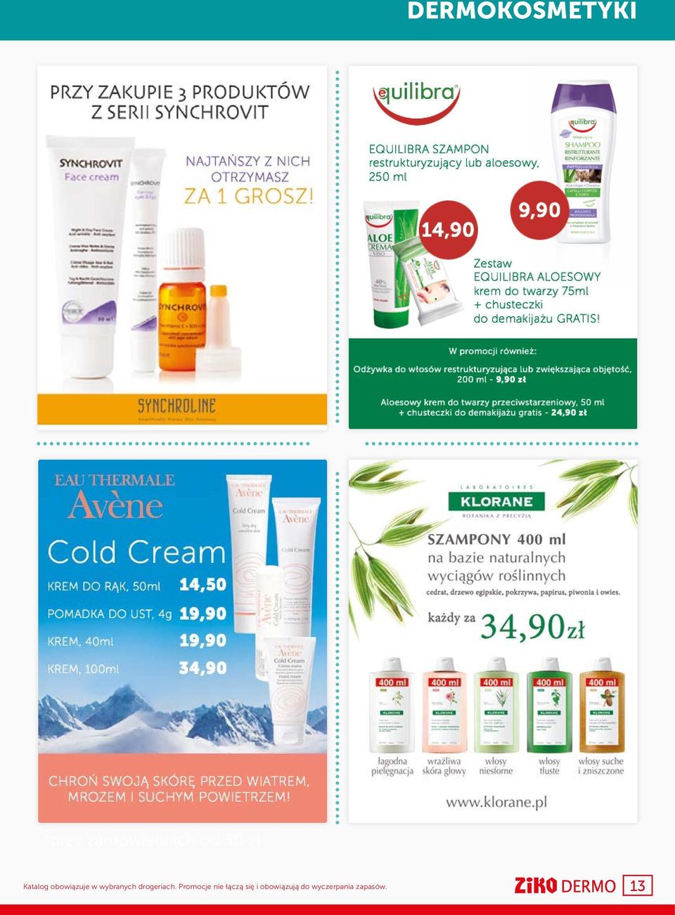 Katalog obowiązuje w wybranych