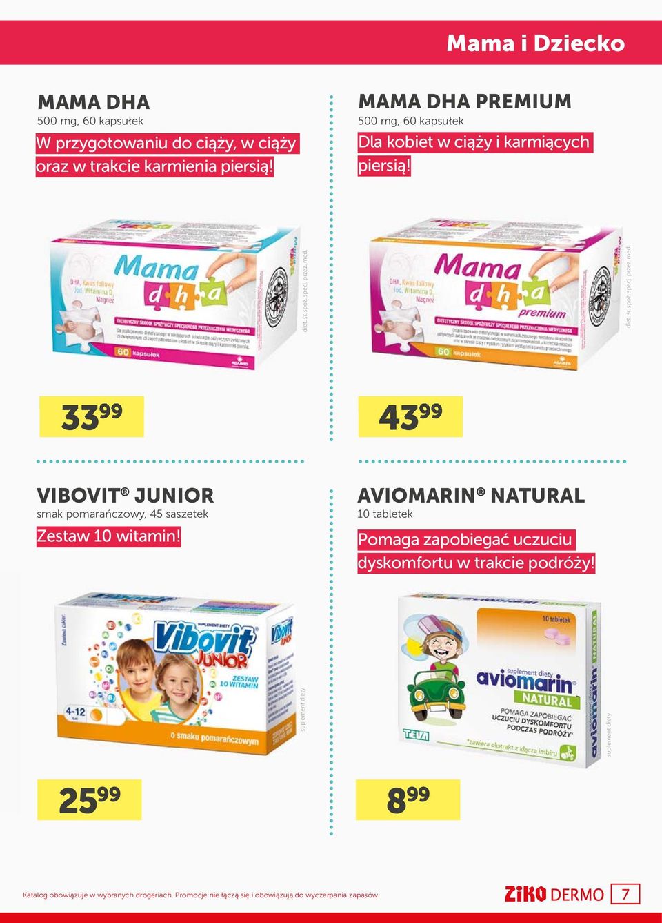33 99 43 99 VIBOVIT JUNIOR smak pomarańczowy, 45 saszetek Zestaw 10 witamin!