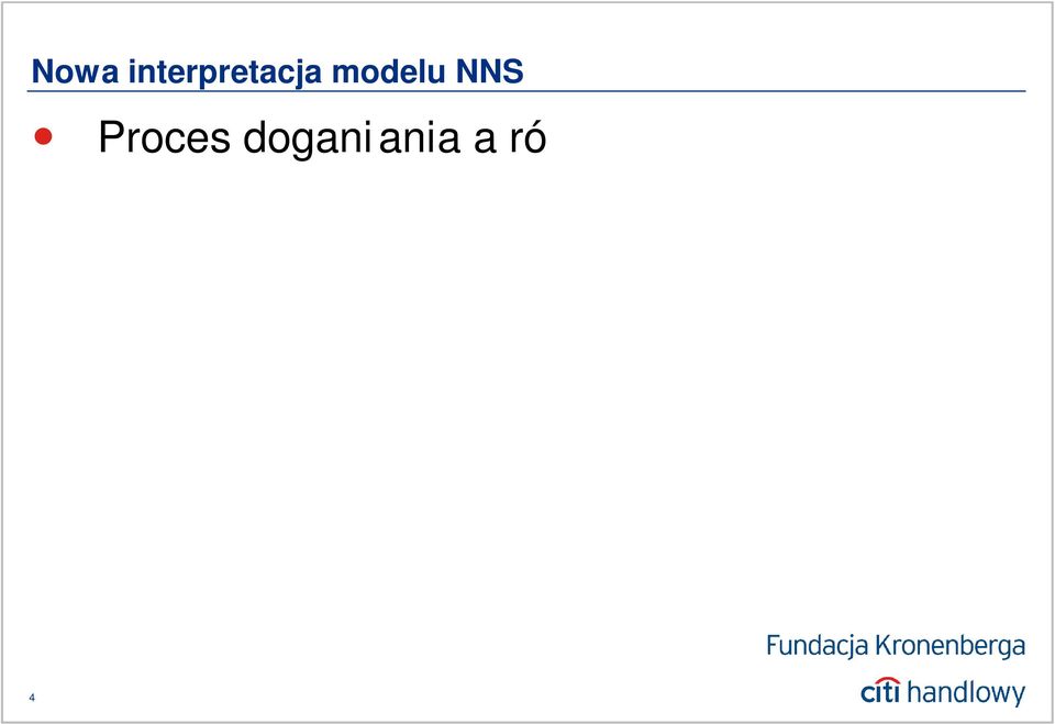 Jakie s tego róda?... Zjawiska równowagi czy ryzyko?