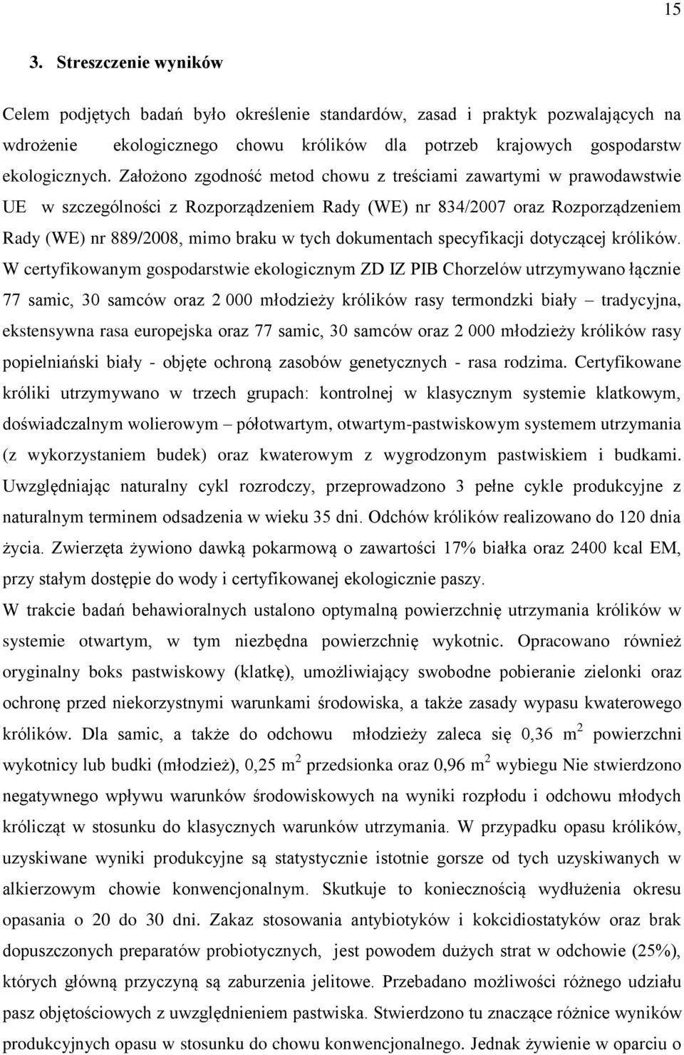 dokumentach specyfikacji dotyczącej królików.
