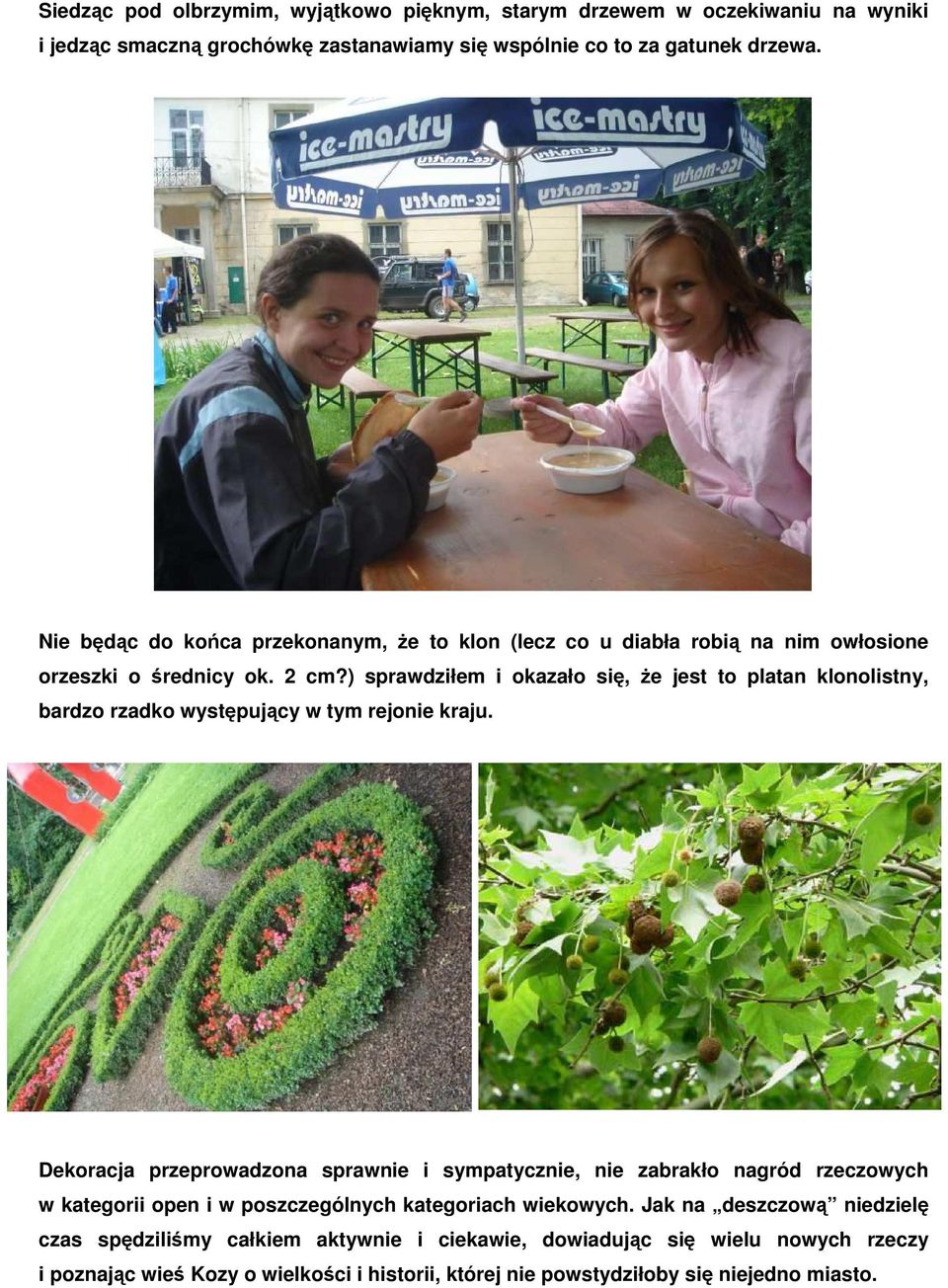 ) sprawdziłem i okazało się, że jest to platan klonolistny, bardzo rzadko występujący w tym rejonie kraju.